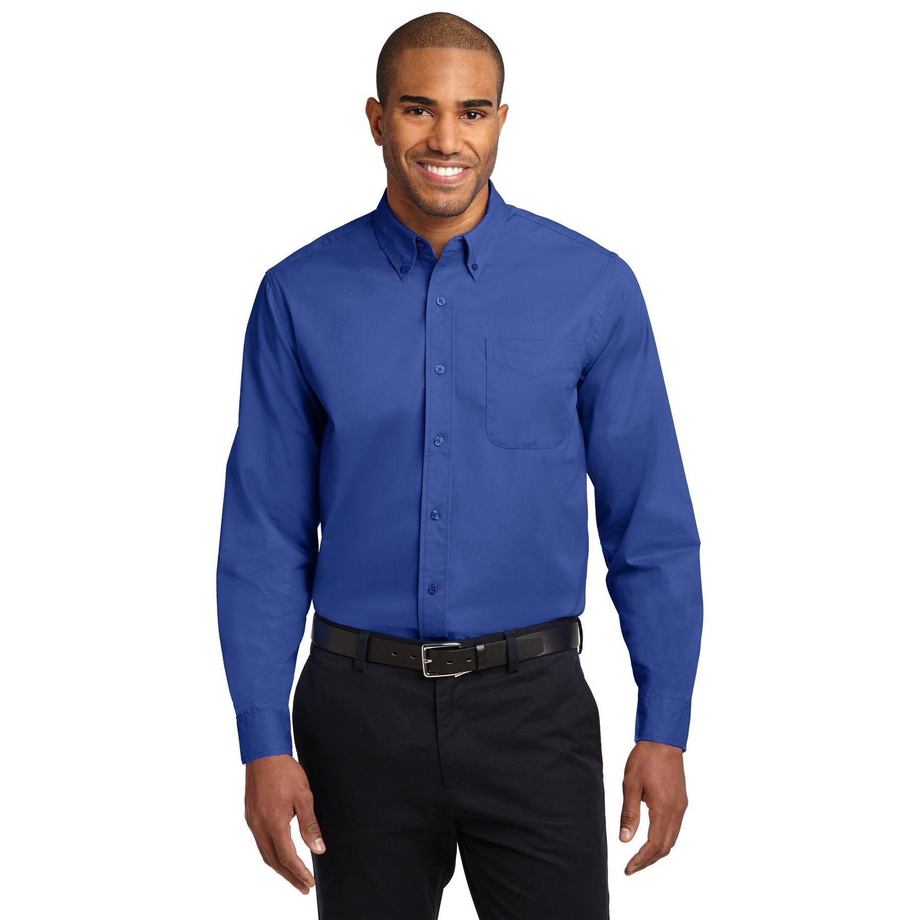 Port Authority-Port Authority® Extended Size Long Sleeve Easy Care Shirt S608ES-MedTech-18