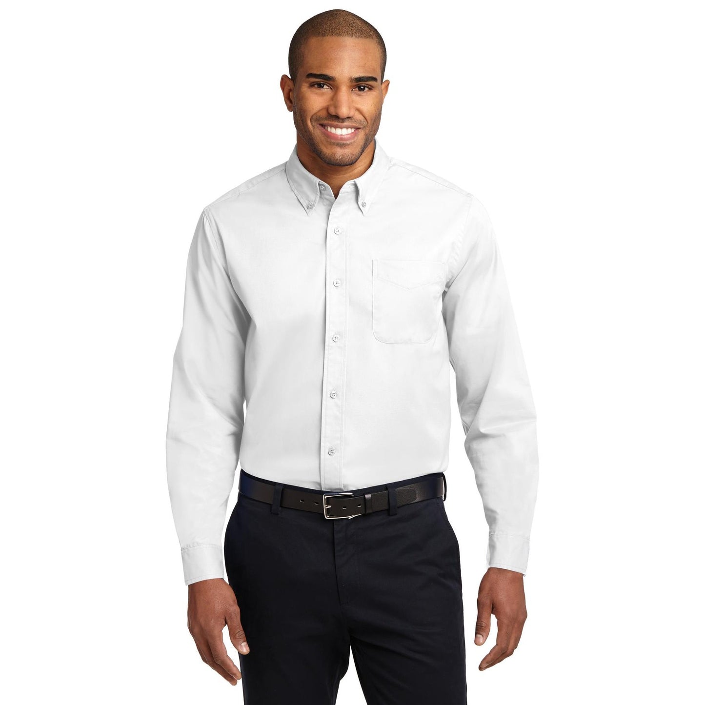 Port Authority-Port Authority® Extended Size Long Sleeve Easy Care Shirt S608ES-MedTech-25