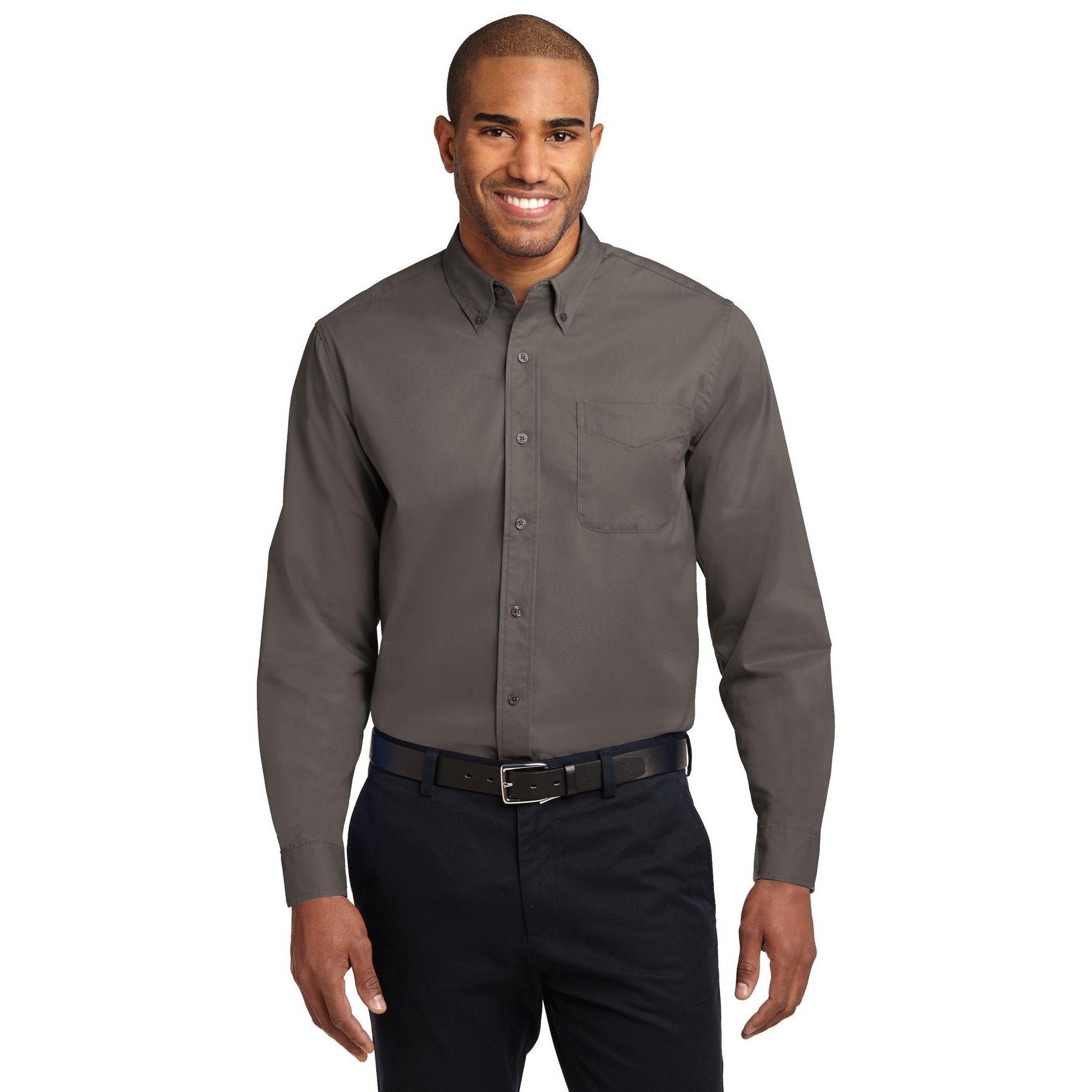 Port Authority-Port Authority® Extended Size Long Sleeve Easy Care Shirt S608ES-MedTech-2