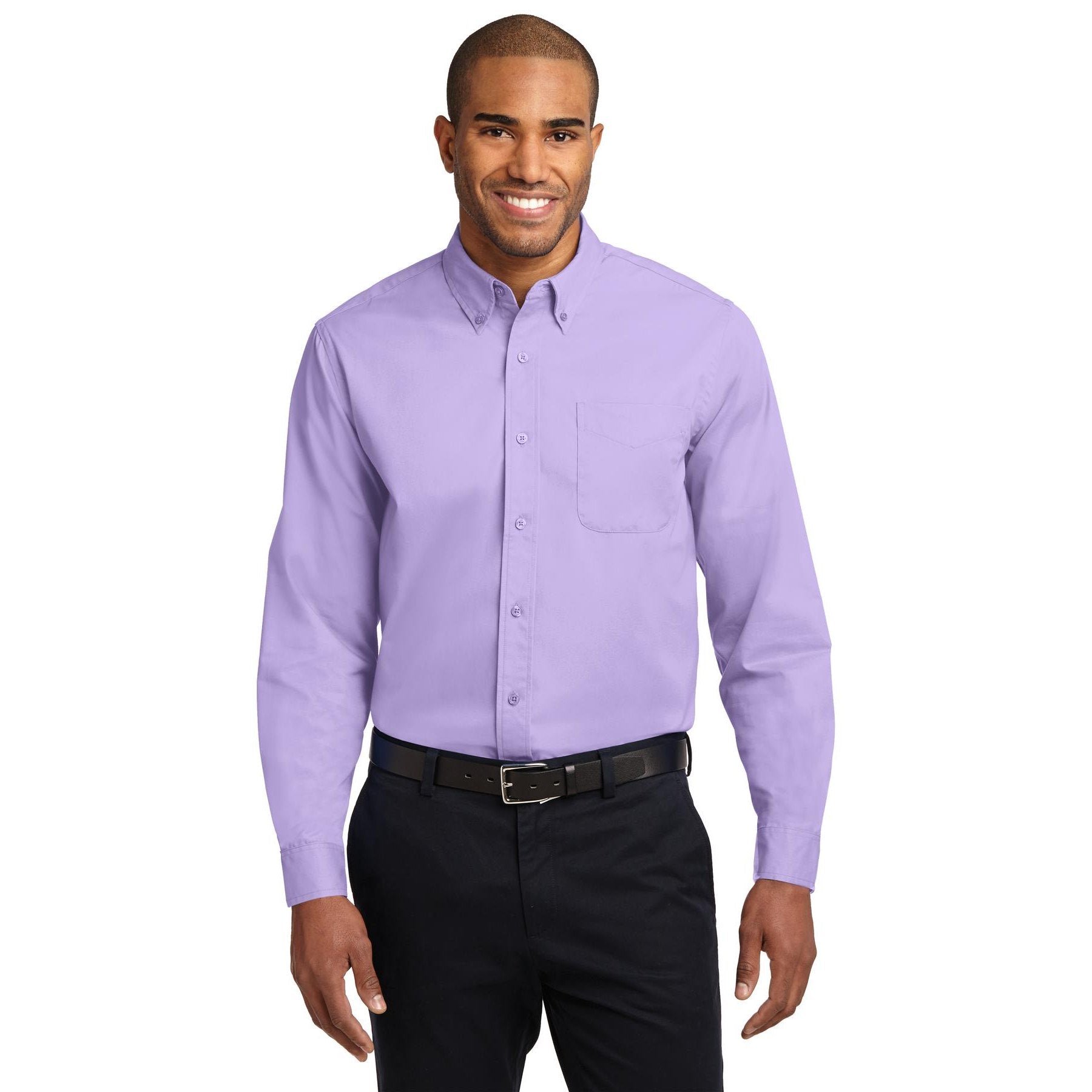 Port Authority-Port Authority® Extended Size Long Sleeve Easy Care Shirt S608ES-MedTech-4