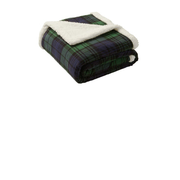 Port Authority-Port Authority ® Flannel Sherpa Blanket. BP43-MedTech-2
