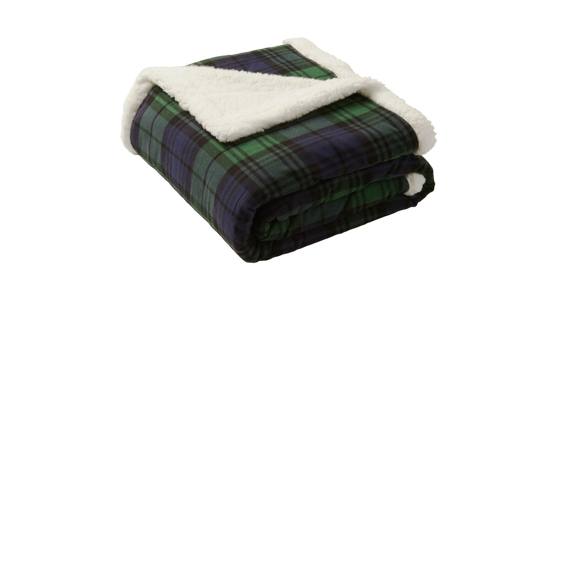 Port Authority-Port Authority ® Flannel Sherpa Blanket. BP43-MedTech-2