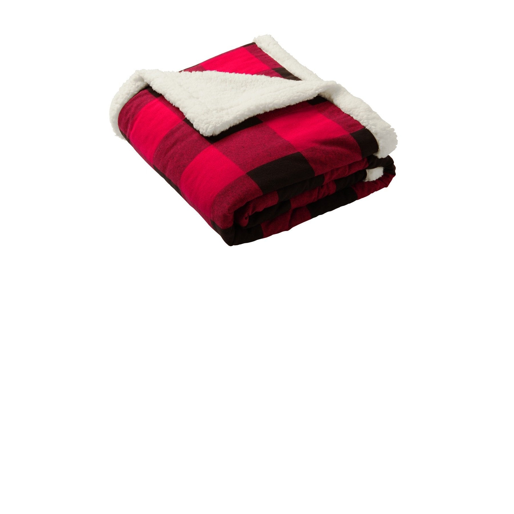 Port Authority-Port Authority ® Flannel Sherpa Blanket. BP43-MedTech-3