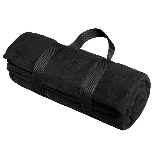 Port Authority-Port Authority® Fleece Blanket with Carrying Strap. BP20-MedTech-1