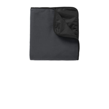 Port Authority-Port Authority® Fleece & Poly Travel Blanket. TB850-MedTech-2
