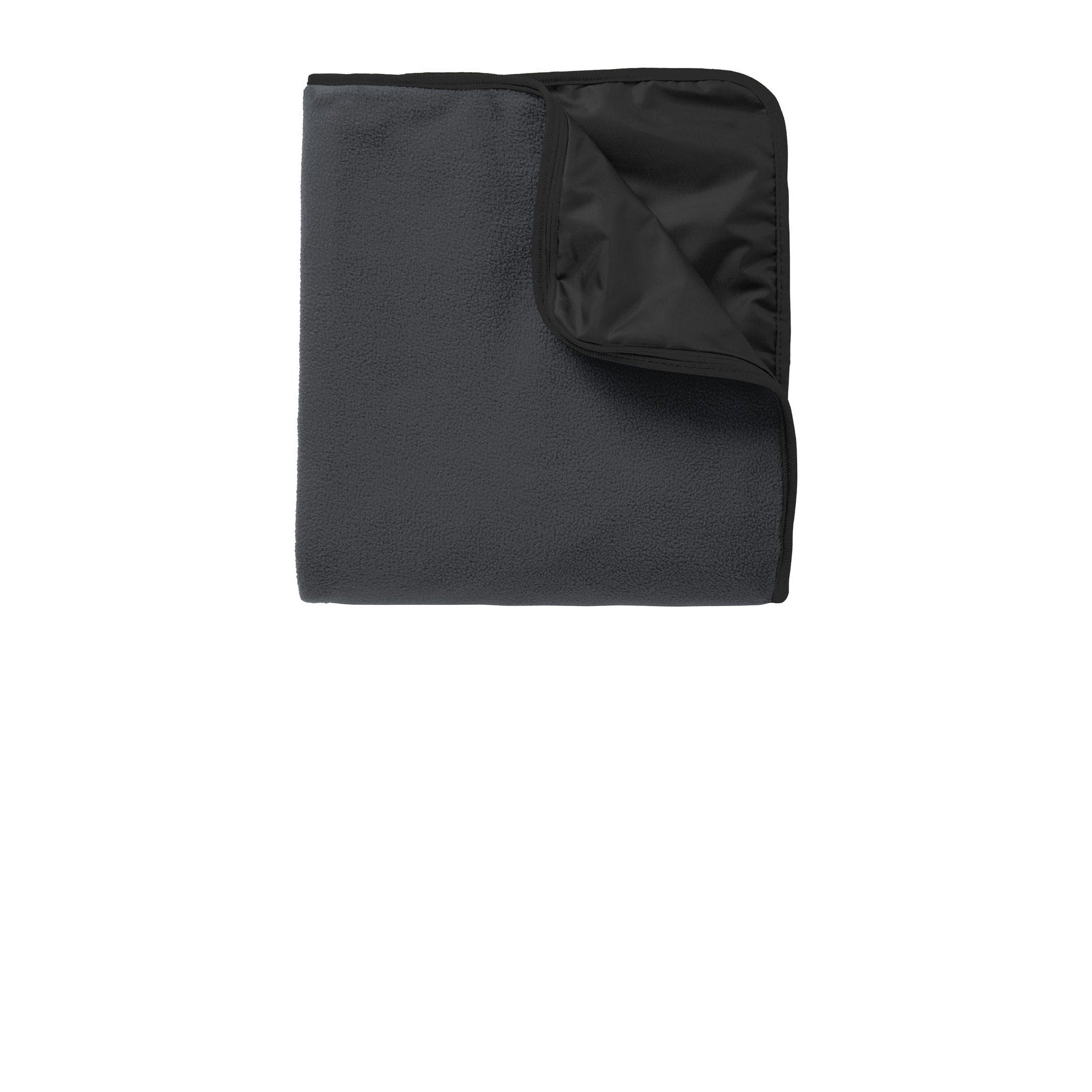Port Authority-Port Authority® Fleece & Poly Travel Blanket. TB850-MedTech-2