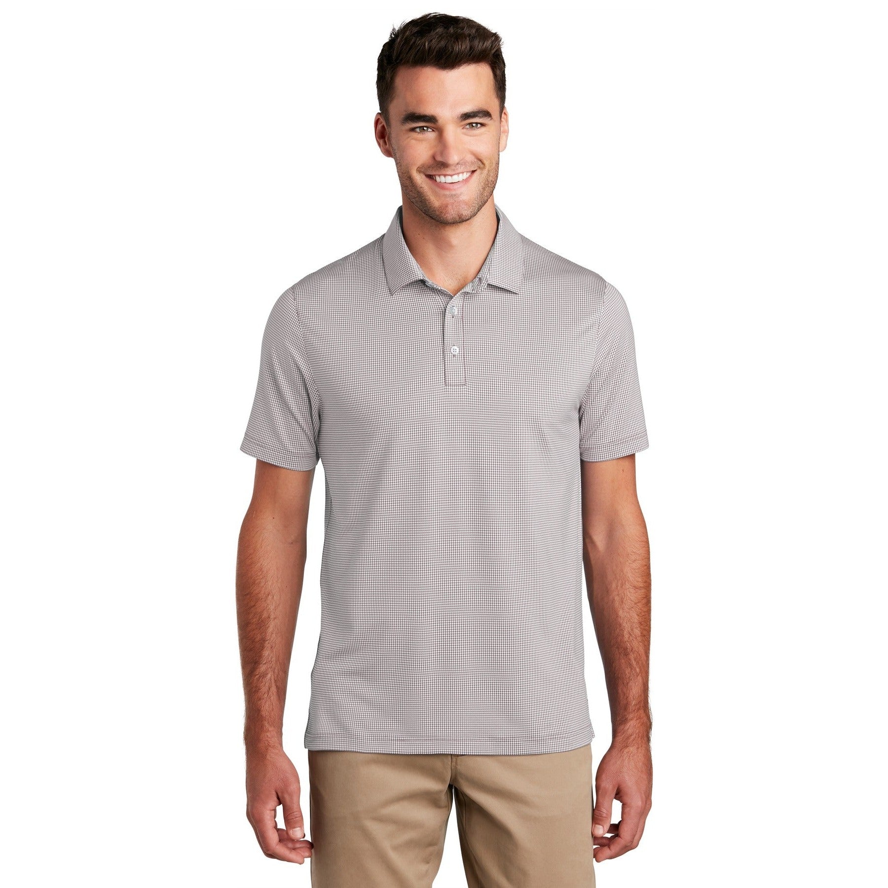 Port Authority-Port Authority ® Gingham Polo K646-MedTech-2