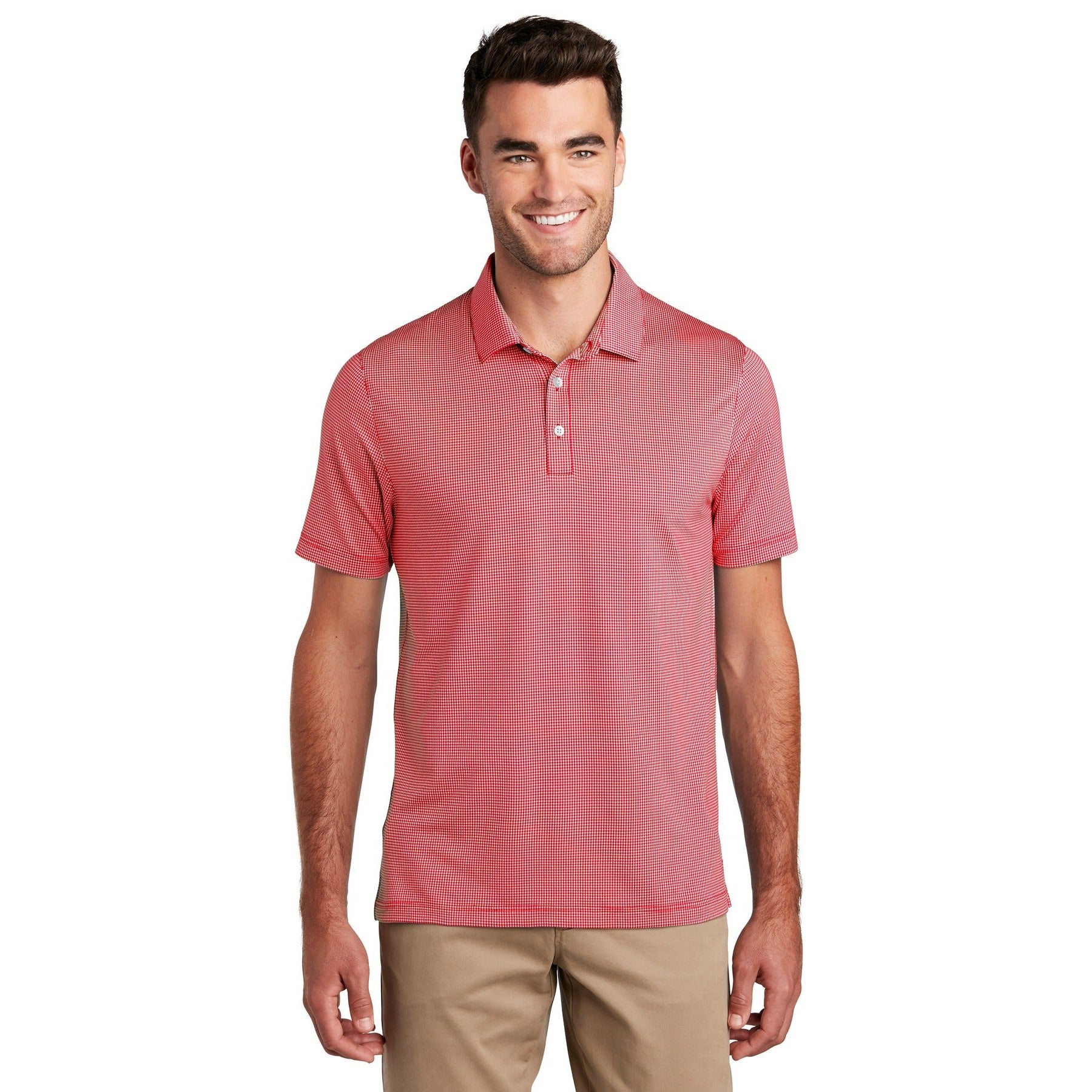 Port Authority-Port Authority ® Gingham Polo K646-MedTech-3
