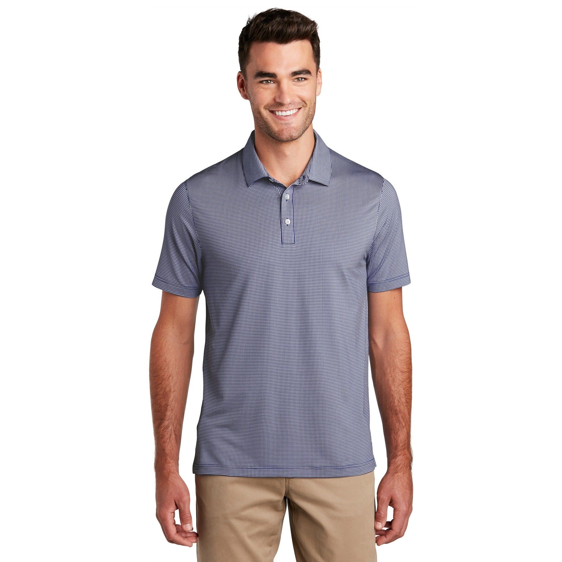 Port Authority-Port Authority ® Gingham Polo K646-MedTech-4