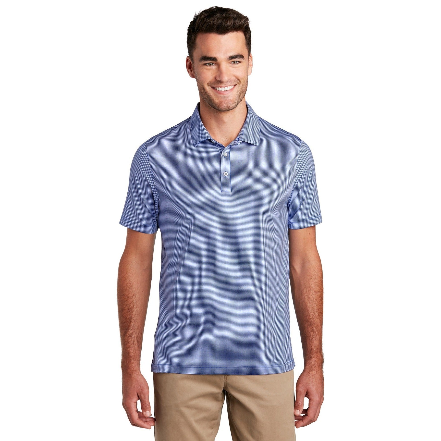 Port Authority-Port Authority ® Gingham Polo K646-MedTech-5