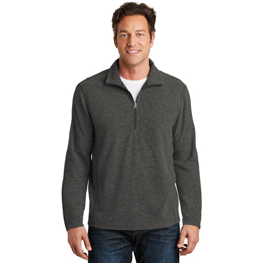 Port Authority-Port Authority® Heather Microfleece 1/2-Zip Pullover. F234-MedTech-1