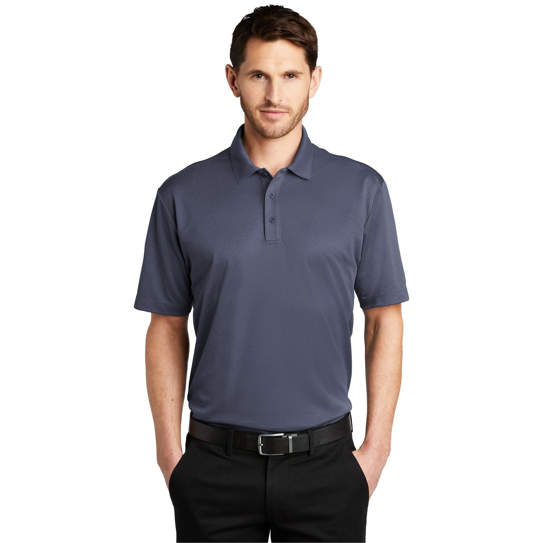 Port Authority-Port Authority ® Heathered Silk Touch ™ Performance Polo. K542-MedTech-5