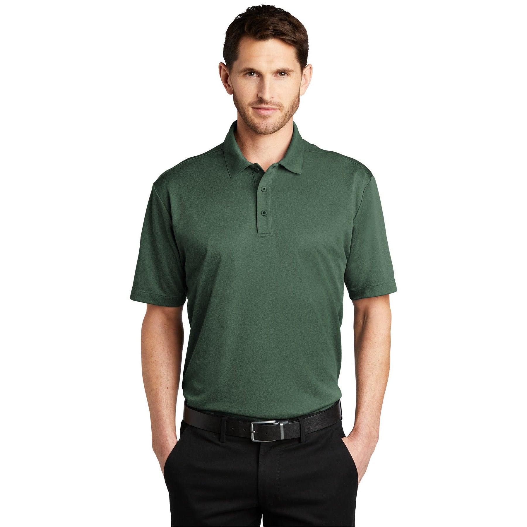 Port Authority-Port Authority ® Heathered Silk Touch ™ Performance Polo. K542-MedTech-3