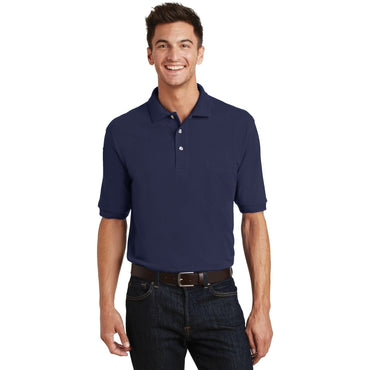 Port Authority-Port Authority® Heavyweight Cotton Pique Polo with Pocket. K420P-MedTech-2