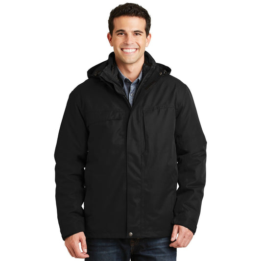 Port Authority-Port Authority® Herringbone 3-in-1 Parka. J302-MedTech-1