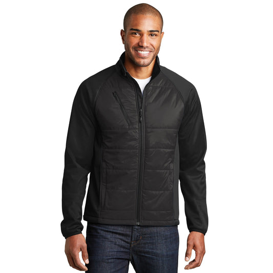 Port Authority-Port Authority® Hybrid Soft Shell Jacket. J787-MedTech-1