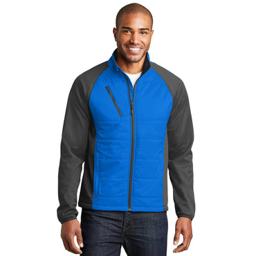 Port Authority-Port Authority® Hybrid Soft Shell Jacket. J787-MedTech-2