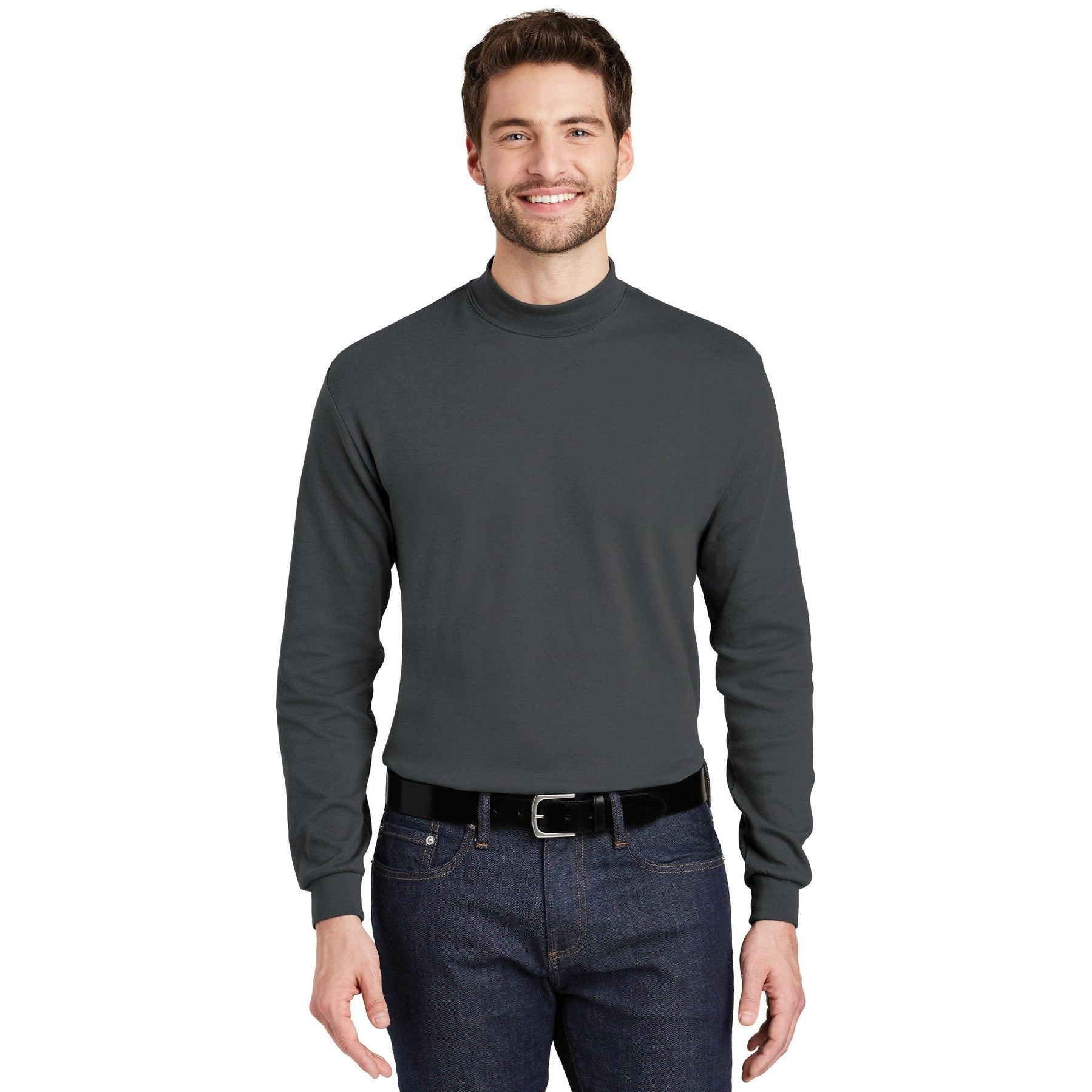 Port Authority-Port Authority® Interlock Knit Mock Turtleneck. K321-MedTech-3