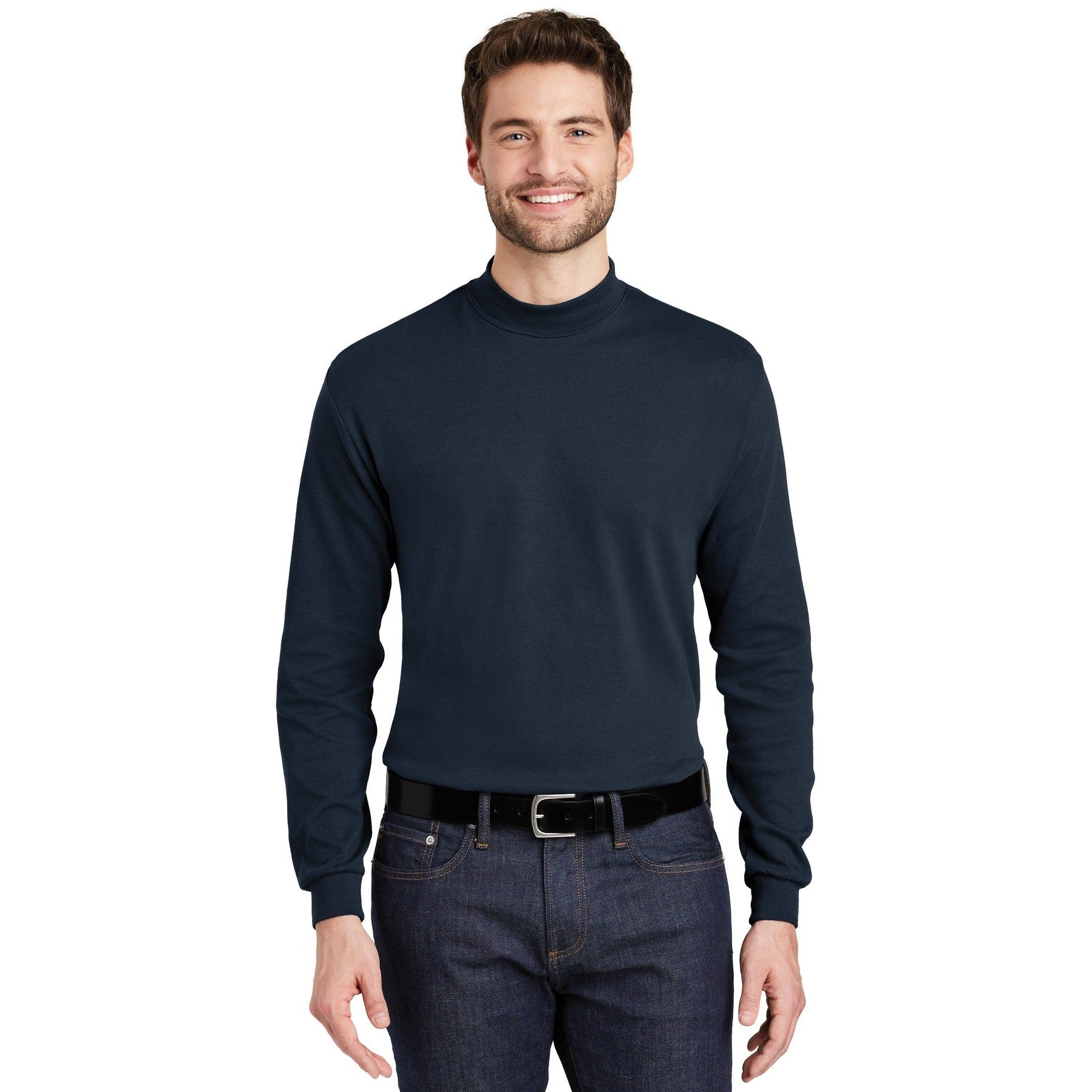 Port Authority-Port Authority® Interlock Knit Mock Turtleneck. K321-MedTech-2