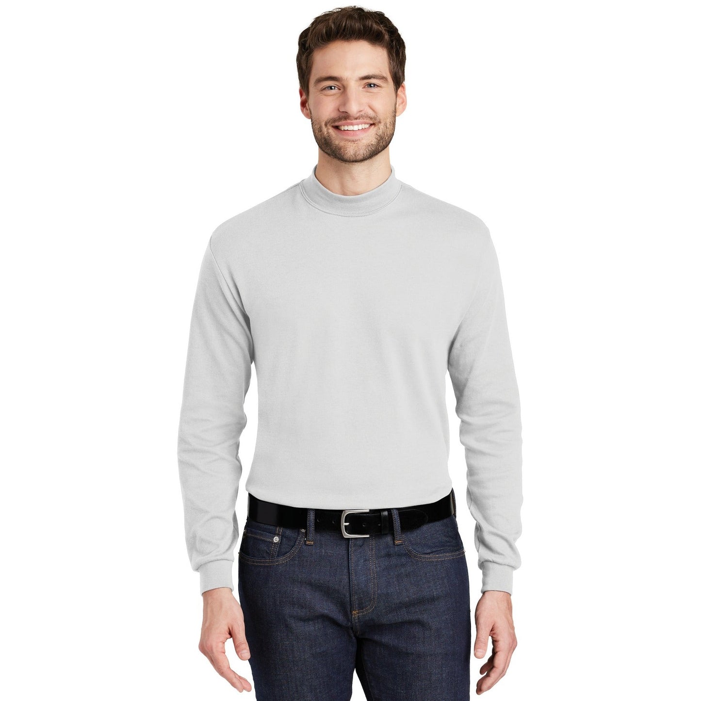 Port Authority-Port Authority® Interlock Knit Mock Turtleneck. K321-MedTech-4