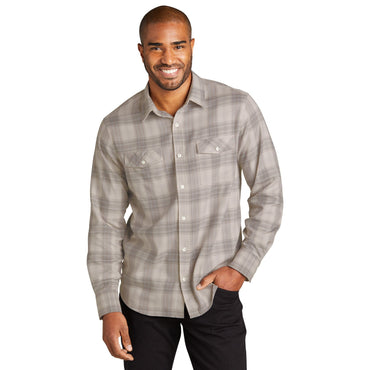 Port Authority-Port Authority® Long Sleeve Ombre Plaid Shirt W672-MedTech-2