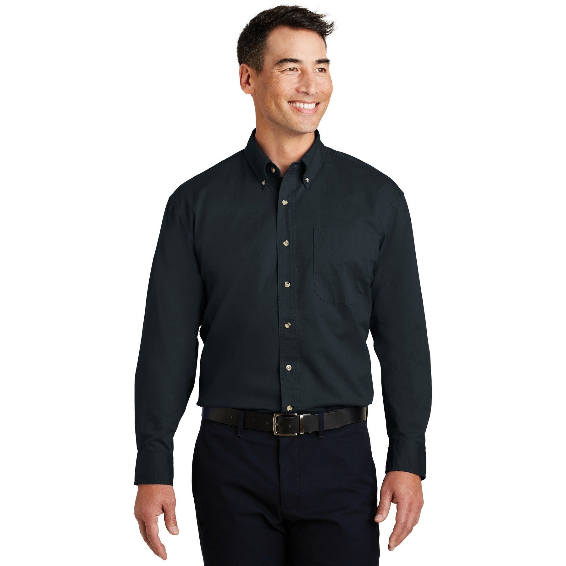 Port Authority-Port Authority® Long Sleeve Twill Shirt. S600T-MedTech-2