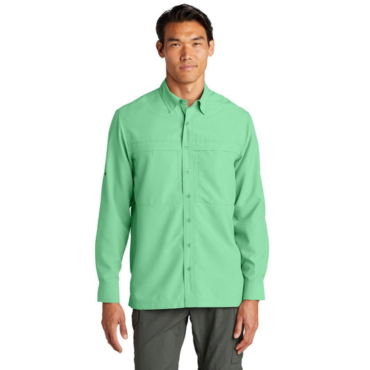 Port Authority-Port Authority® Long Sleeve UV Daybreak Shirt W960-MedTech-1