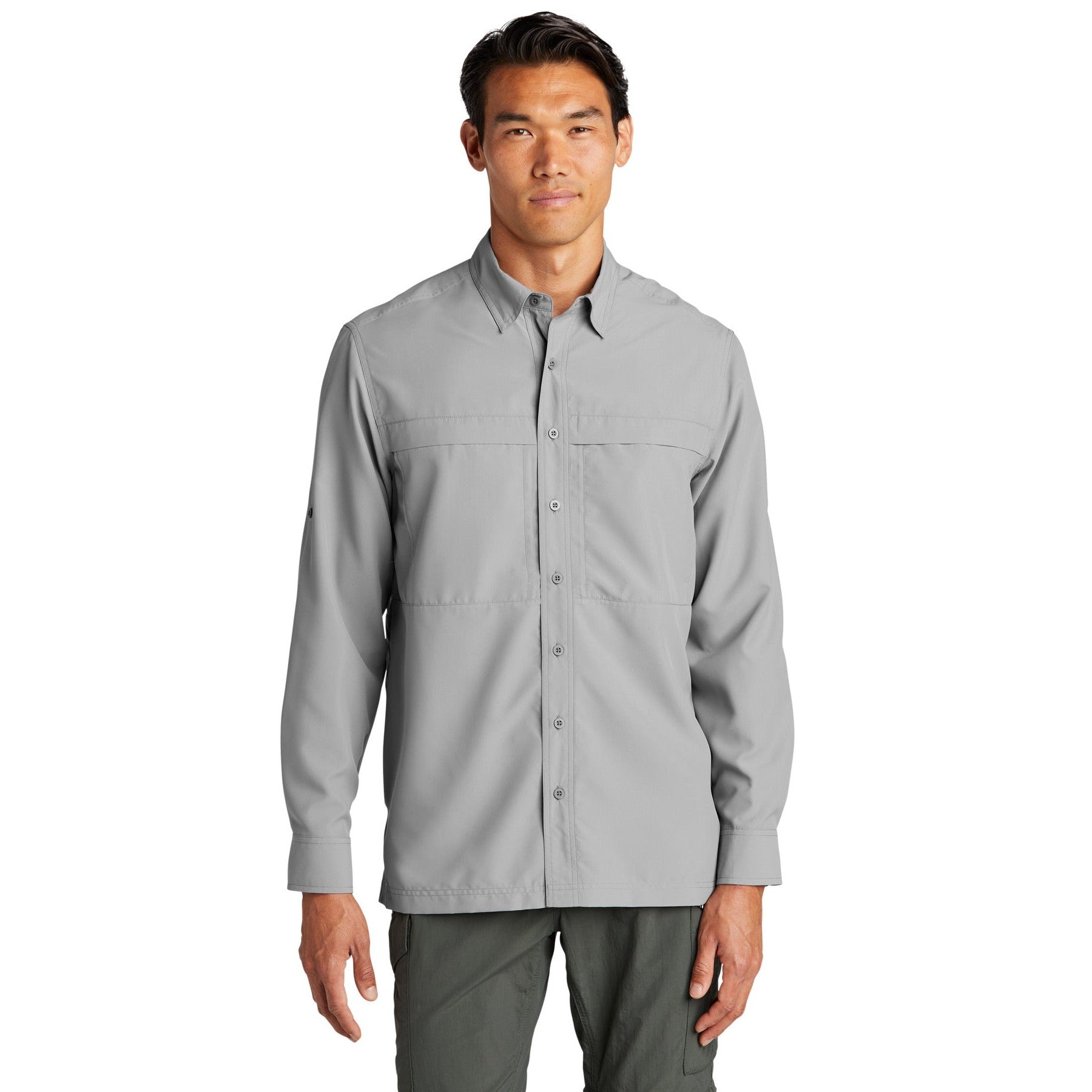 Port Authority-Port Authority® Long Sleeve UV Daybreak Shirt W960-MedTech-3