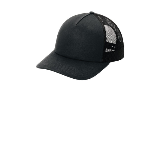 Port Authority-Port Authority® Low-Profile Snapback 5-Panel Trucker Cap C115LP-MedTech-1