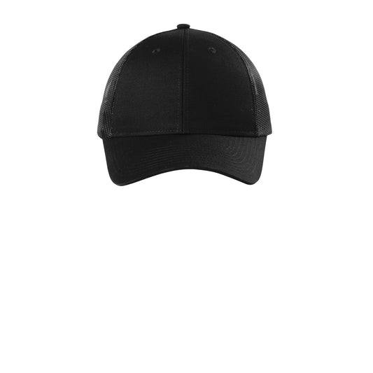 Port Authority-Port Authority ® Low-Profile Snapback Trucker Cap. C112LP-MedTech-1