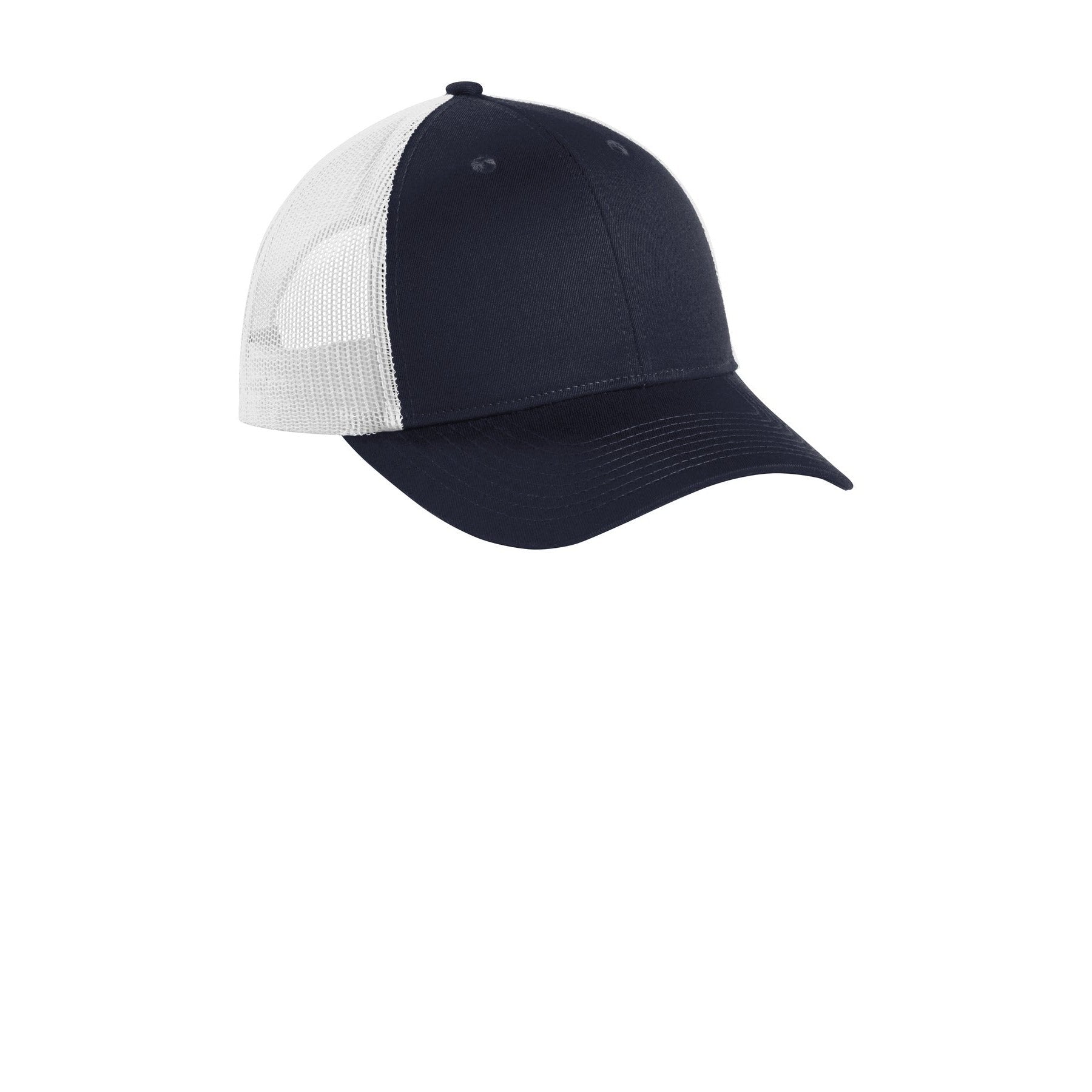 Port Authority-Port Authority ® Low-Profile Snapback Trucker Cap. C112LP-MedTech-13