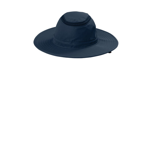 Port Authority-Port Authority® Outdoor Ventilated Wide Brim Hat C947-MedTech-1