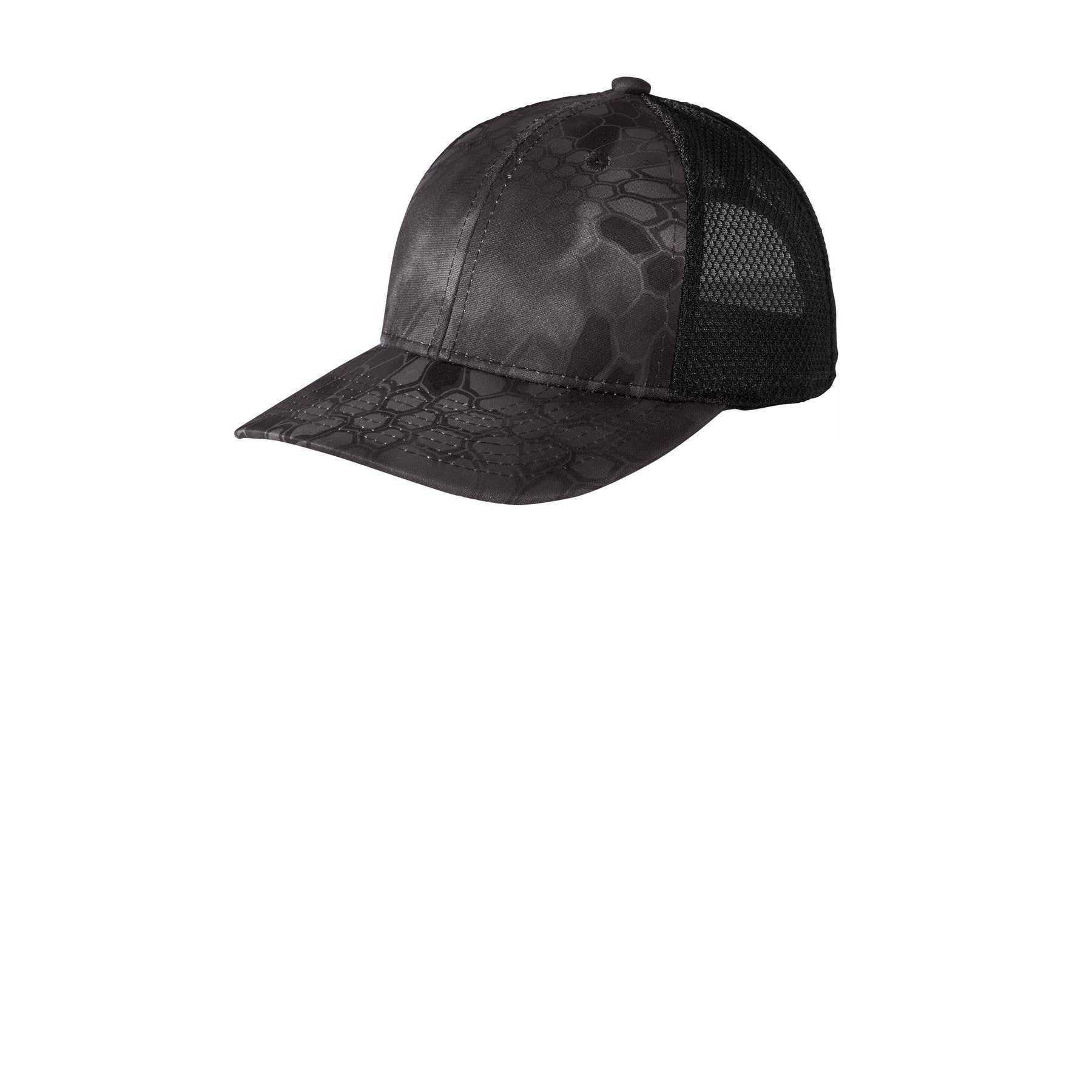 Port Authority-Port Authority ® Performance Camouflage Mesh Back Snapback Cap C892-MedTech-4