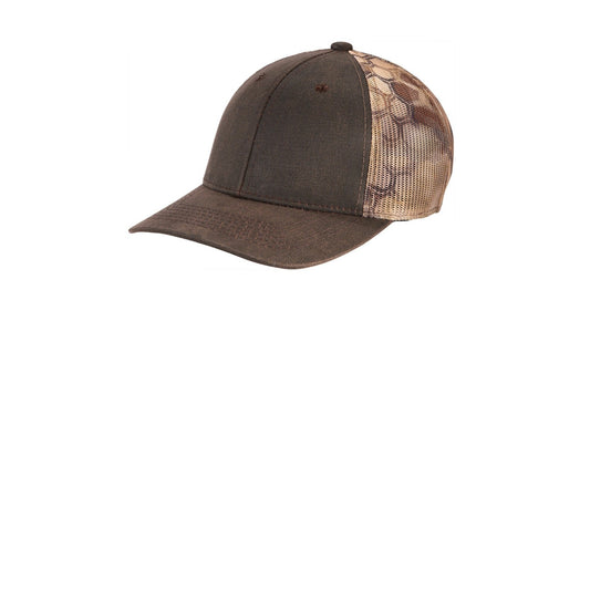 Port Authority-Port Authority ® Pigment Print Camouflage Mesh Back Cap C891-MedTech-1