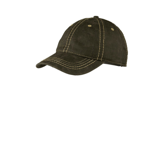 Port Authority-Port Authority® Pigment Print Distressed Cap. C924-MedTech-1