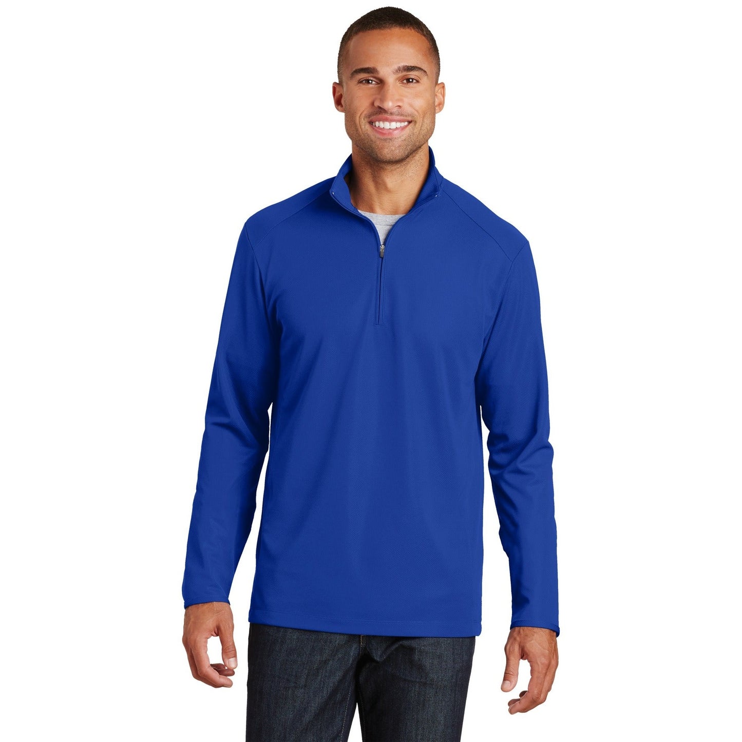 Port Authority-Port Authority® Pinpoint Mesh 1/2-Zip. K806-MedTech-4