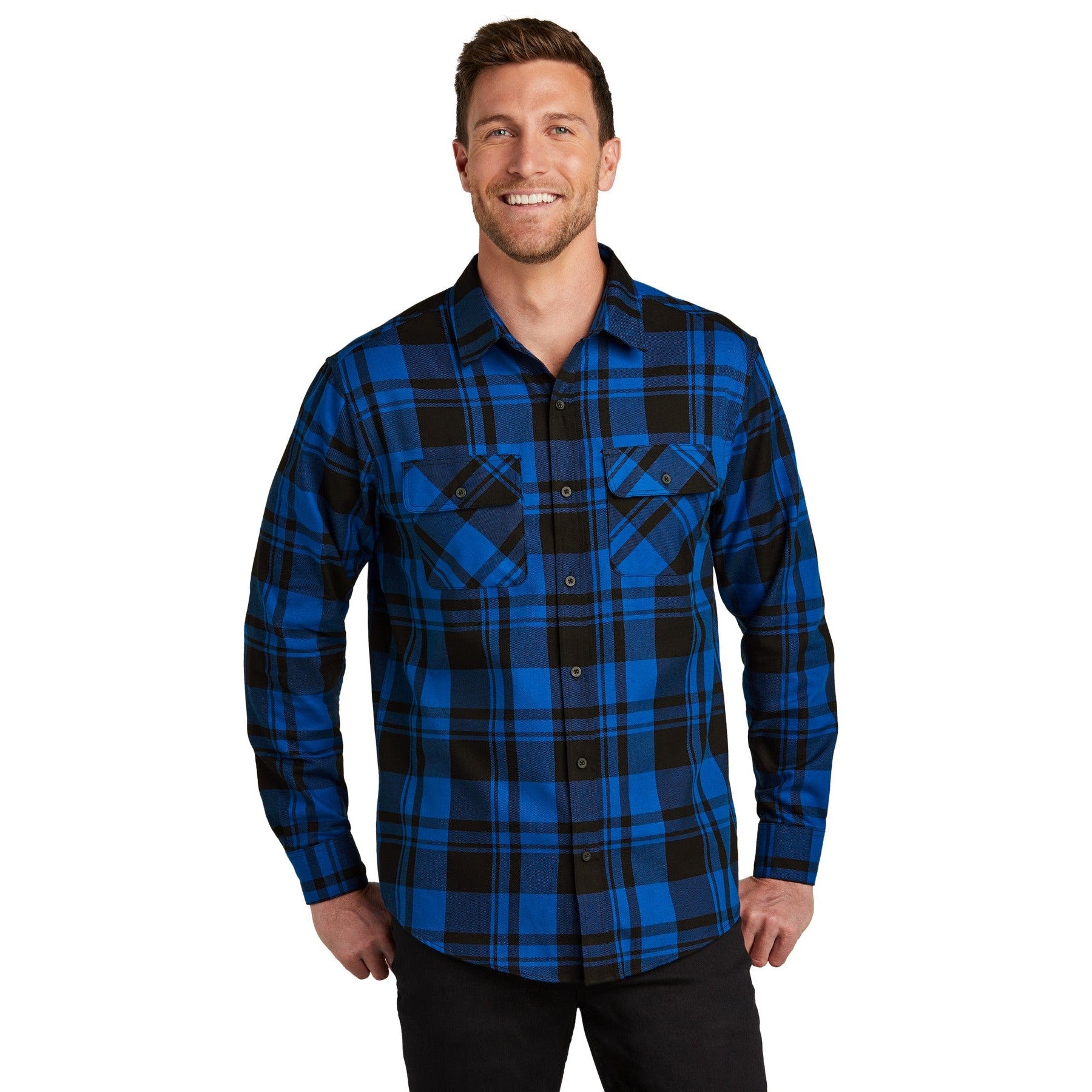 Port Authority-Port Authority® Plaid Flannel Shirt. W668-MedTech-7
