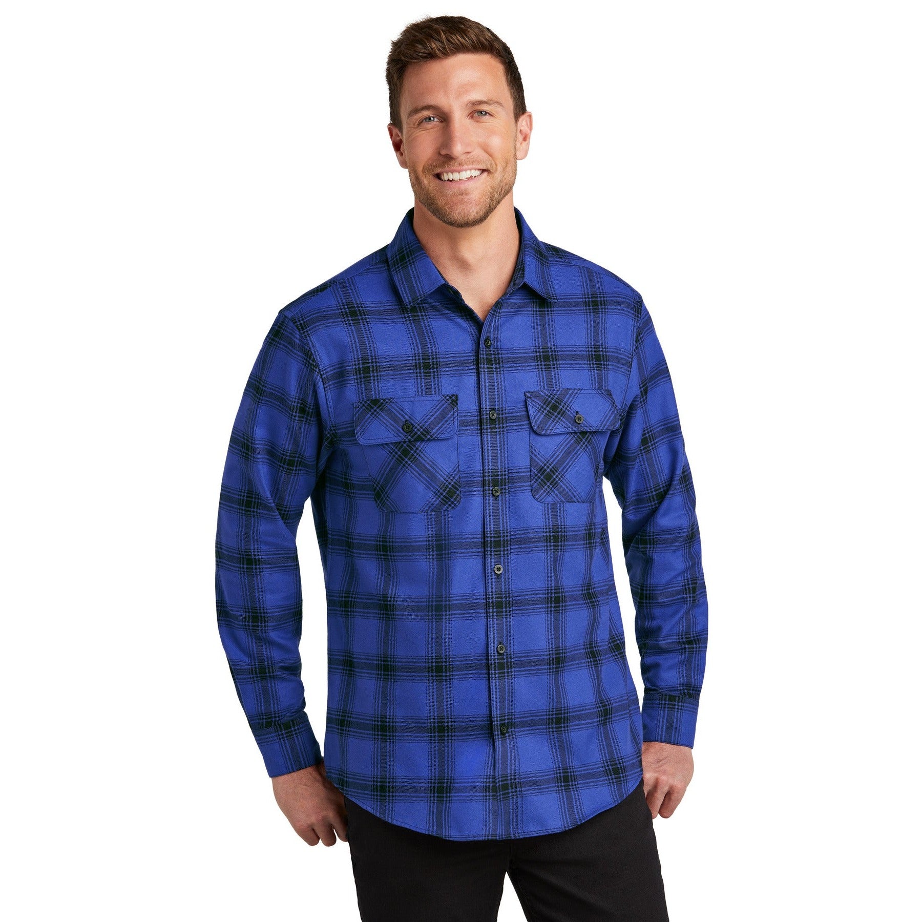 Port Authority-Port Authority® Plaid Flannel Shirt. W668-MedTech-8