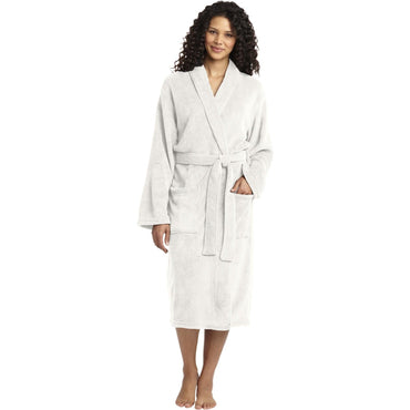Port Authority-Port Authority® Plush Microfleece Shawl Collar Robe. R102-MedTech-2