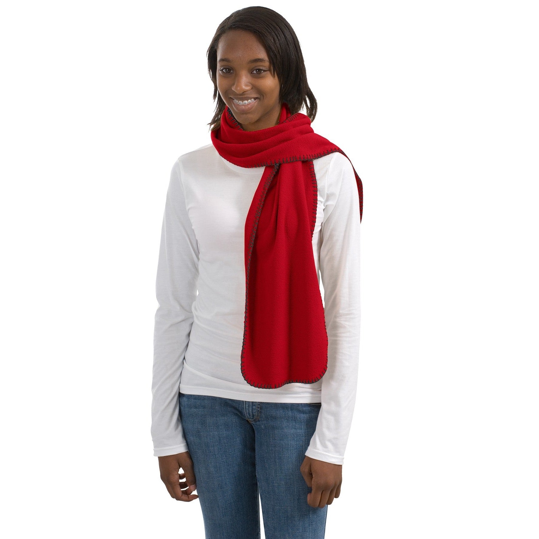 Port Authority-Port Authority® R-Tek® Fleece Scarf. FS01-MedTech-4