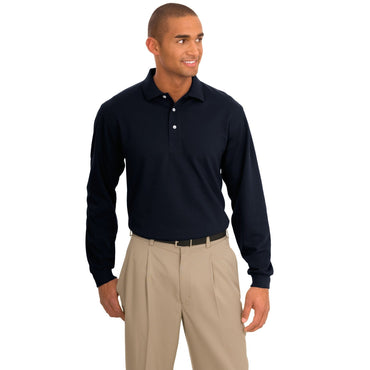 Port Authority-Port Authority® Rapid Dry™ Long Sleeve Polo. K455LS-MedTech-2
