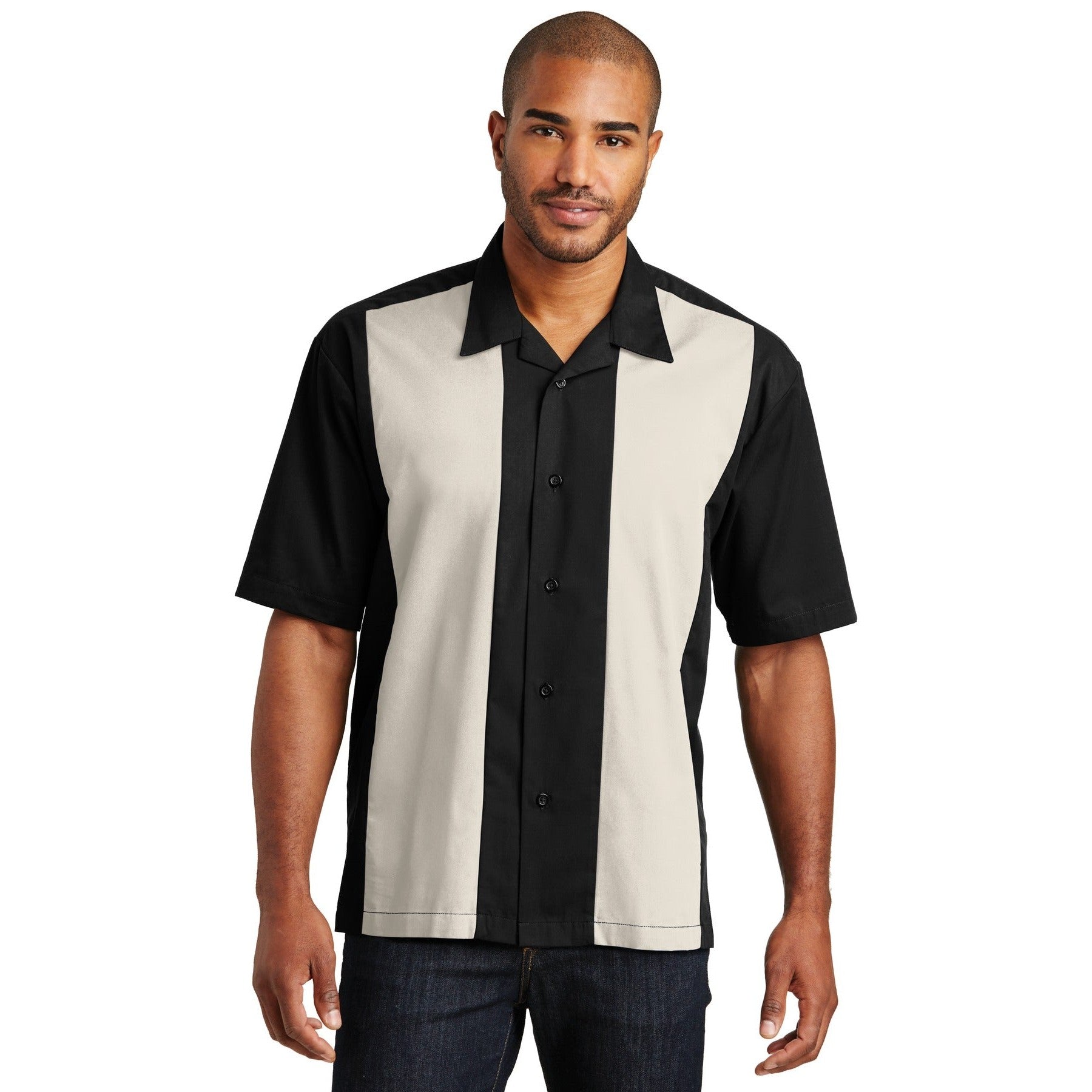 Port Authority-Port Authority® Retro Camp Shirt. S300-MedTech-2