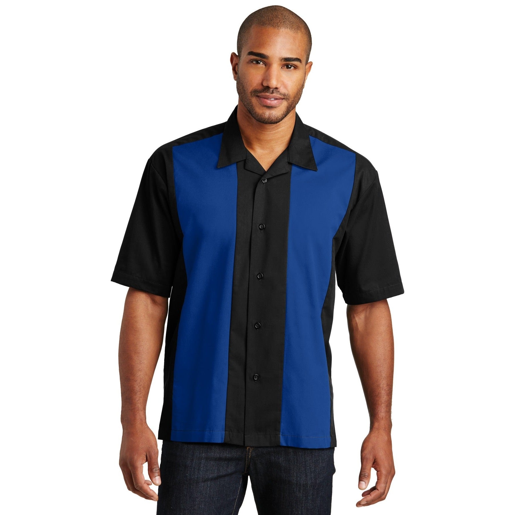 Port Authority-Port Authority® Retro Camp Shirt. S300-MedTech-3