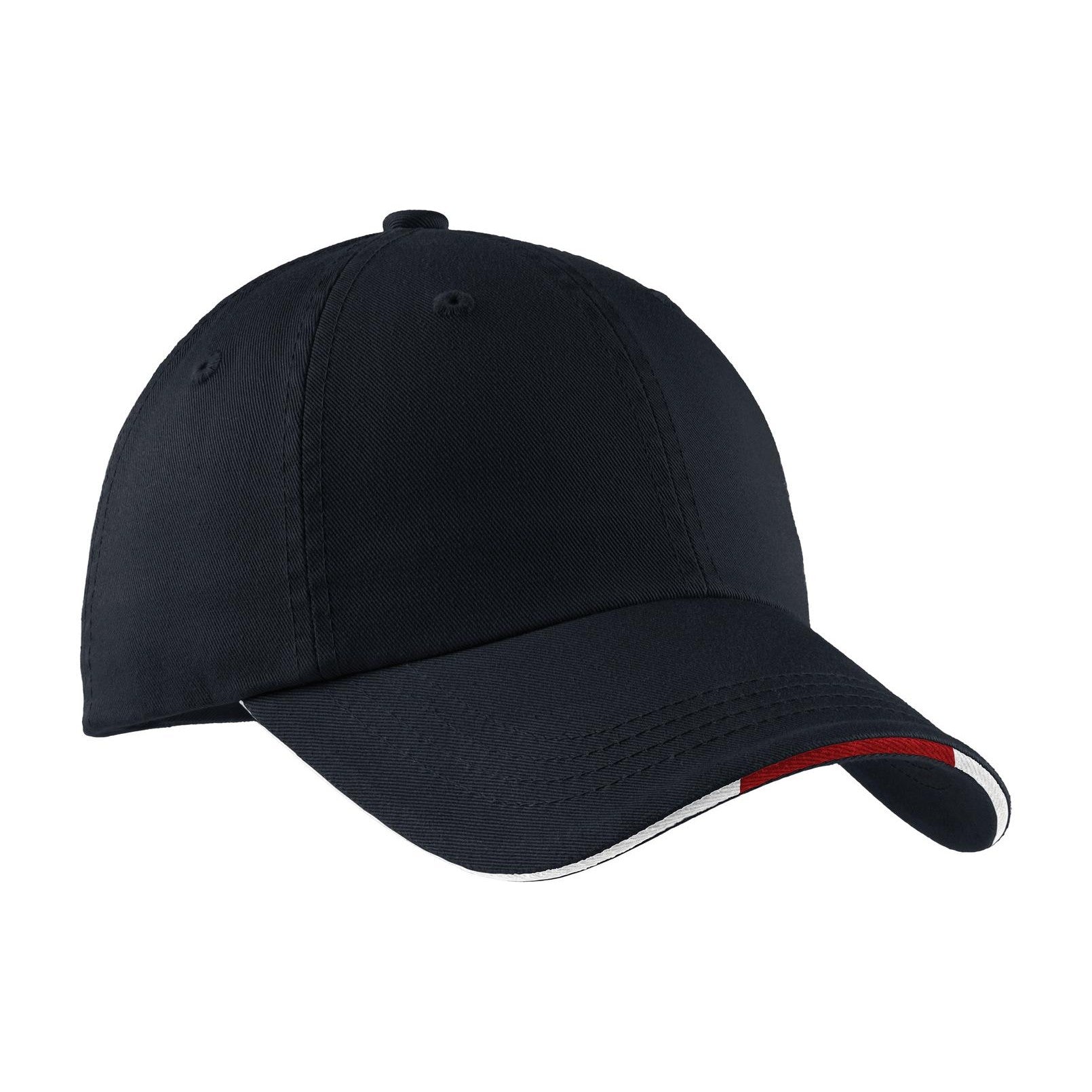 Port Authority-Port Authority® Sandwich Bill Cap with Striped Closure. C830-MedTech-4