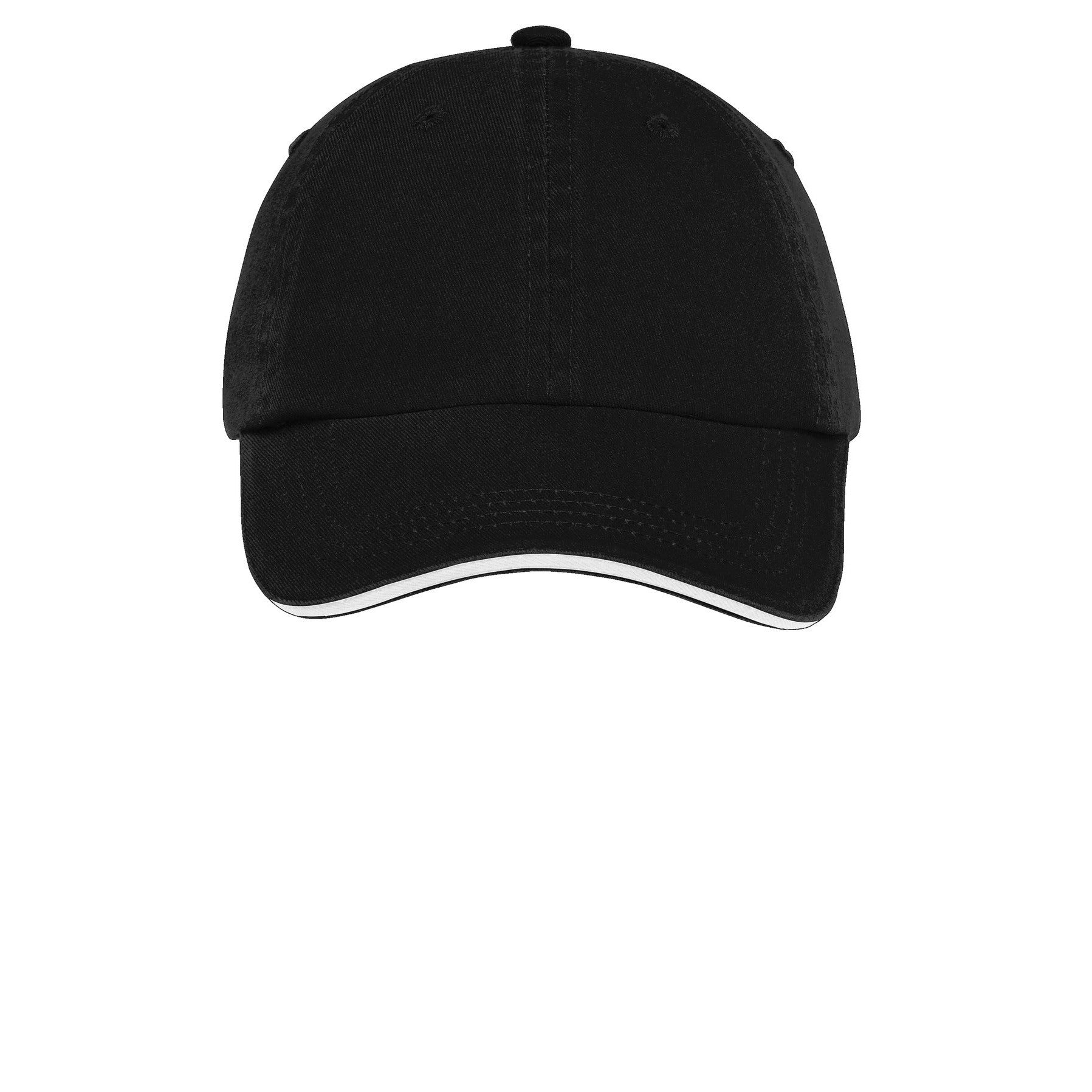 Port Authority-Port Authority® Sandwich Bill Cap with Striped Closure. C830-MedTech-2