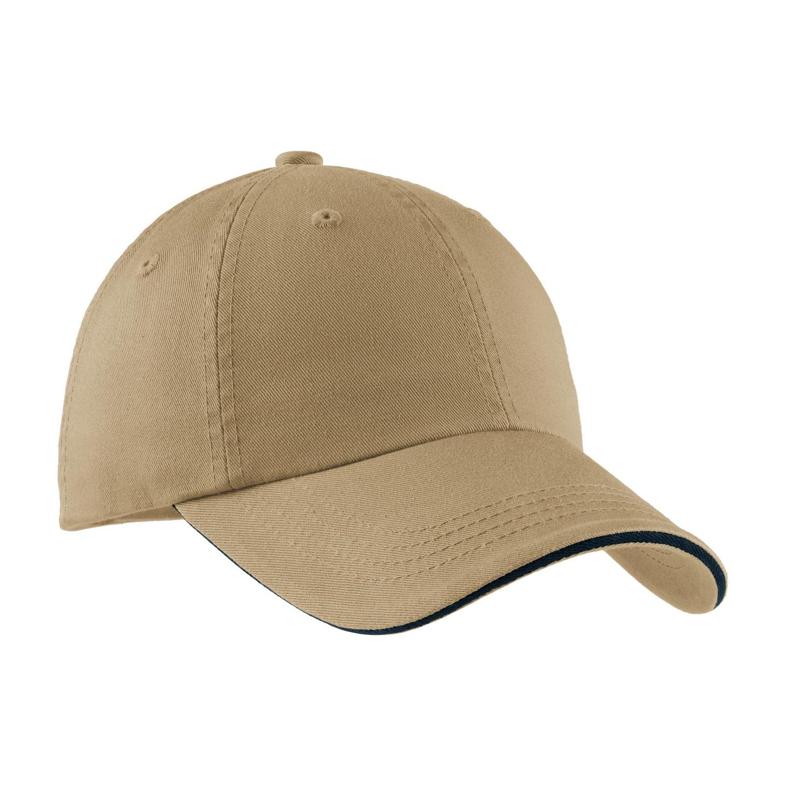Port Authority-Port Authority® Sandwich Bill Cap with Striped Closure. C830-MedTech-8
