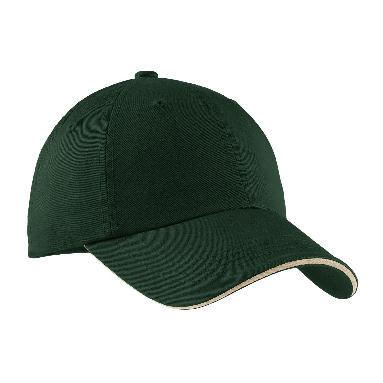 Port Authority-Port Authority® Sandwich Bill Cap with Striped Closure. C830-MedTech-7
