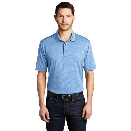 Port Authority-Port Authority ® Shadow Stripe Polo. K585-MedTech-1
