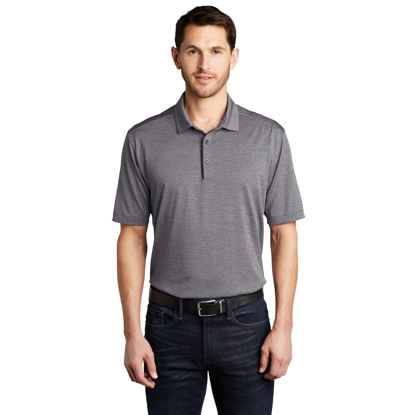 Port Authority-Port Authority ® Shadow Stripe Polo. K585-MedTech-5