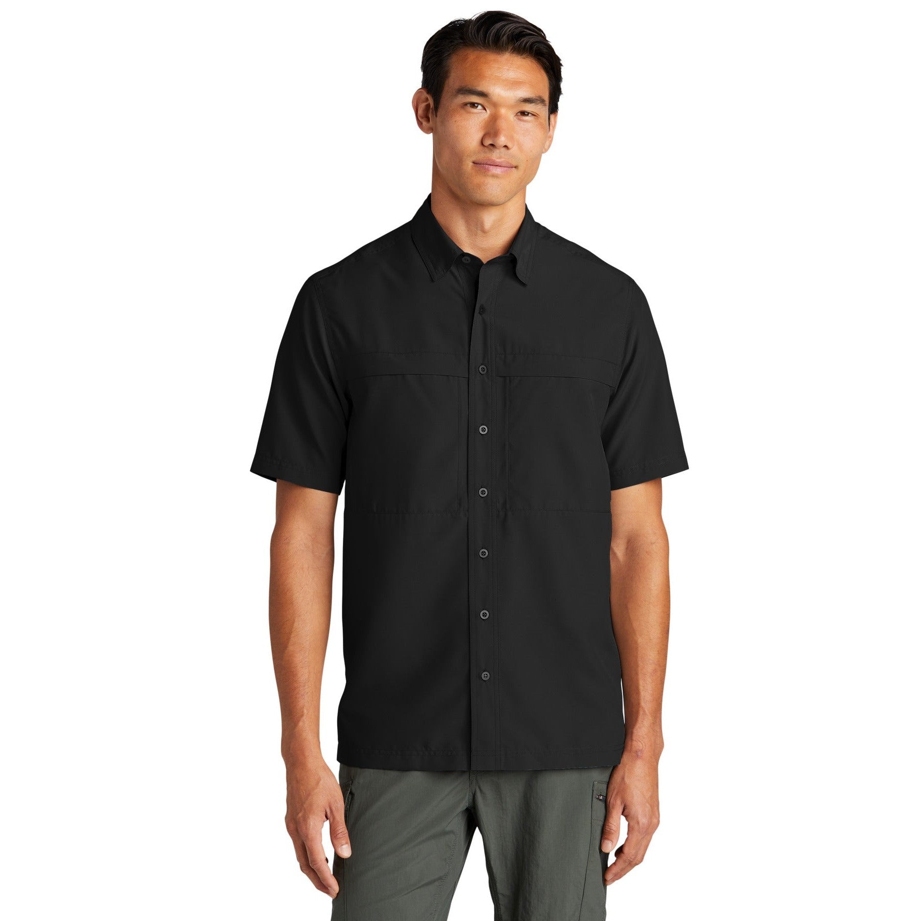 Port Authority-Port Authority® Short Sleeve UV Daybreak Shirt W961-MedTech-2